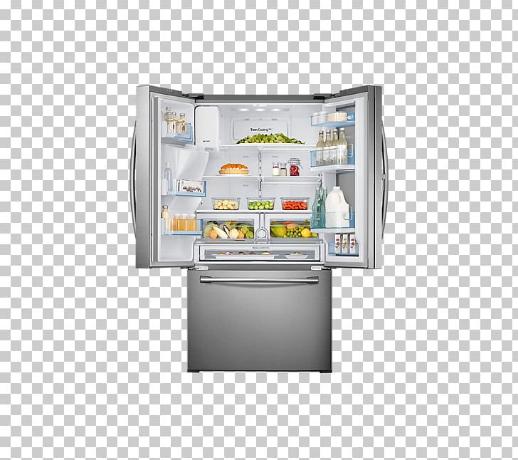 Samsung RF28HDED Refrigerator Samsung RF23HTEDBSR American ShowCase Fridge-Freezer Samsung Food ShowCase RH77H90507H PNG, Clipart, Cubic Foot, Door, Electronics, Energy Star, Freezers Free PNG Download