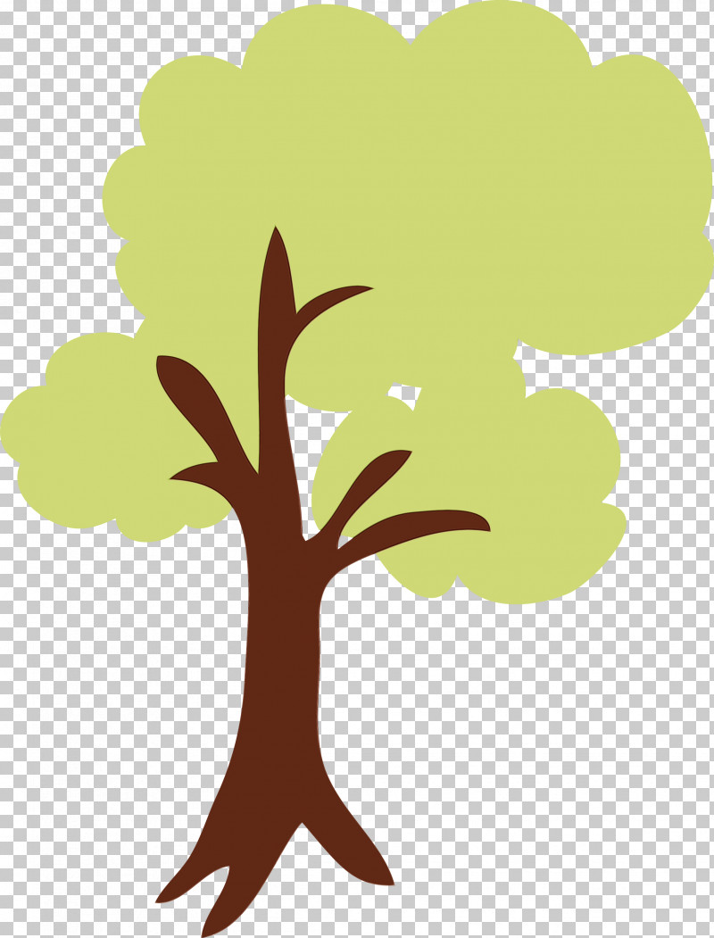 Leaf Tree Plant Branch Plant Stem PNG, Clipart, Abstract Tree, Branch, Cartoon Tree, Leaf, Paint Free PNG Download