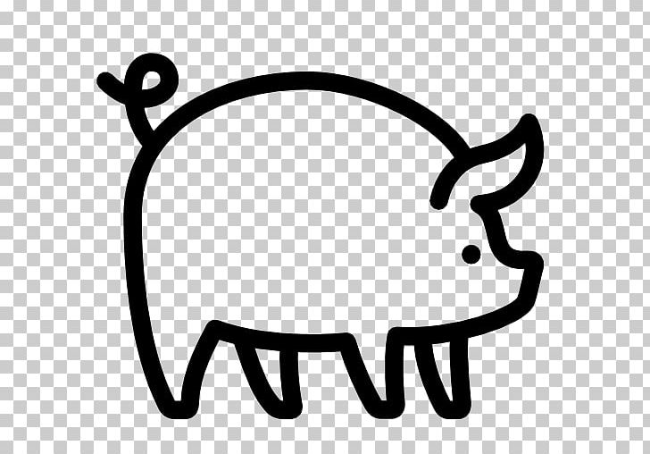 Pig Computer Icons PNG, Clipart, Area, Black, Black And White, Computer Icons, Download Free PNG Download