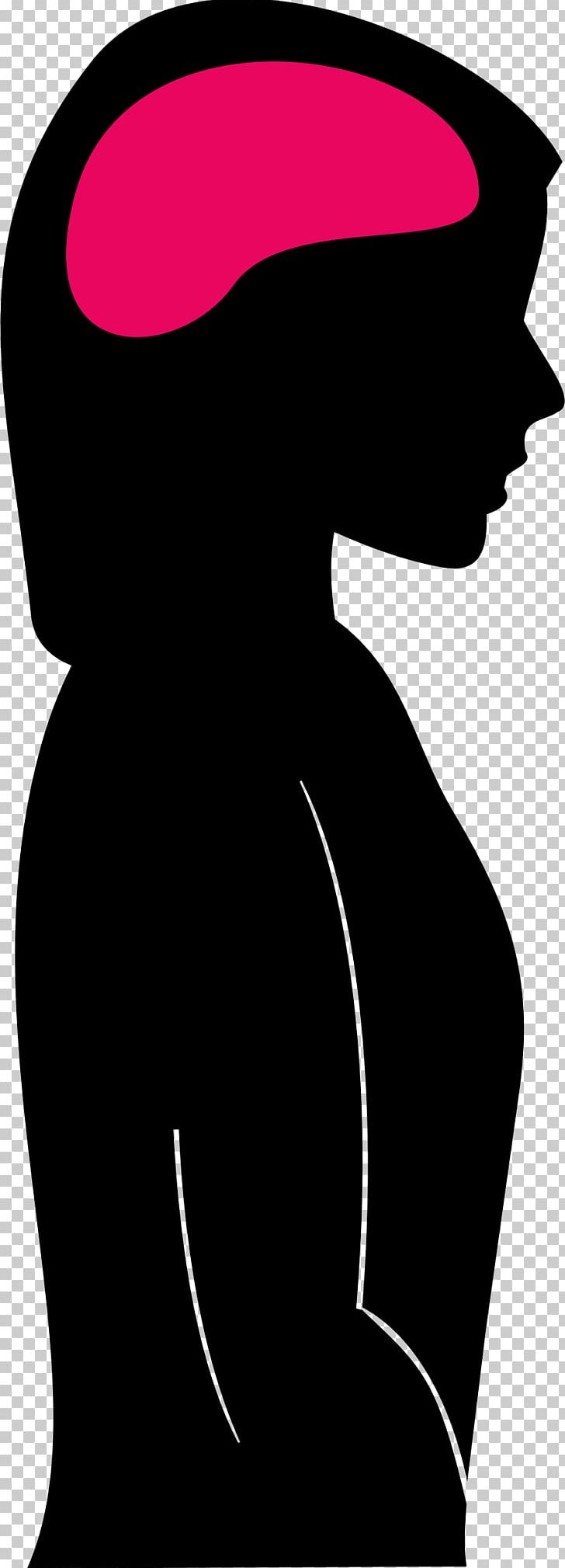 Woman Silhouette Female PNG, Clipart, Art, Black, Black And White, Brain, Drawing Free PNG Download