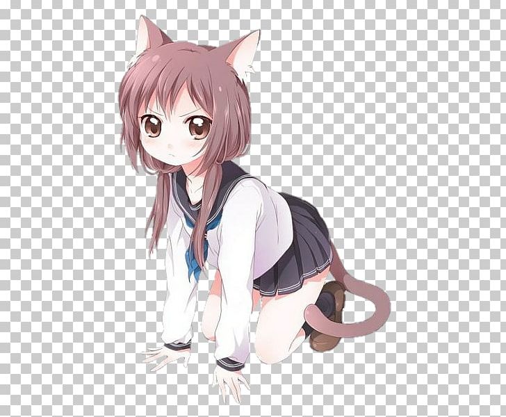 Catgirl Kavaii Anime Manga PNG, Clipart, Animals, Animated Film, Anime, Avatan Plus, Boy Free PNG Download