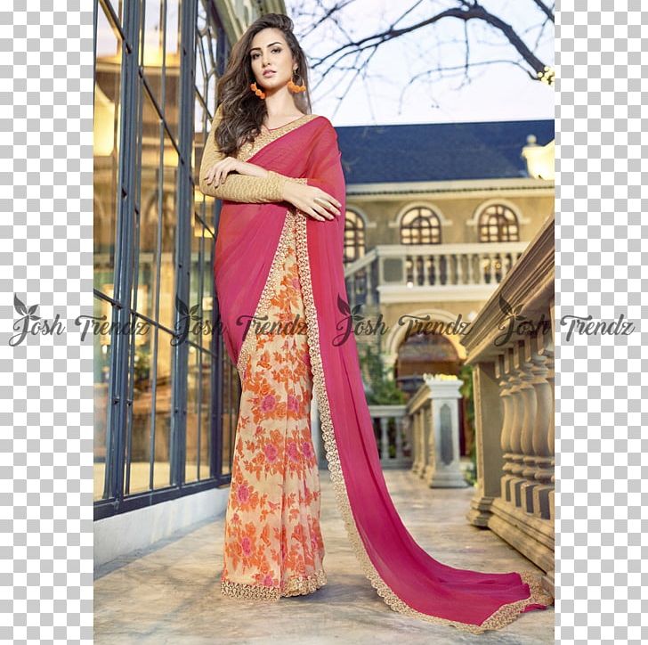 Georgette Textile Chiffon Sari Silk PNG, Clipart, Art Silk, Chiffon, Clothing, Cotton, Dress Free PNG Download