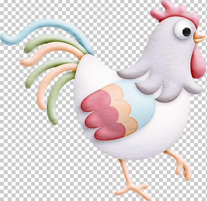 Chicken Bird Rooster Cartoon Animal Figure PNG, Clipart, Animal Figure, Beak, Bird, Cartoon, Chicken Free PNG Download