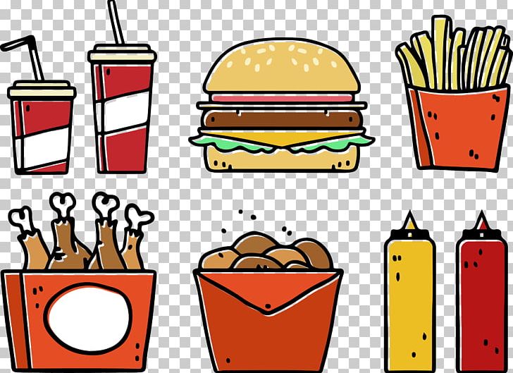 Fried Chicken Fast Food Hamburger French Fries PNG, Clipart, Barbecue  Chicken, Cartoon Hand Painted, Chicken, Chicken