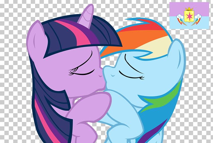 Rainbow Dash Pinkie Pie Twilight Sparkle Pony Kiss PNG, Clipart, Art, Cartoon, Cheek, Cool, Deviantart Free PNG Download