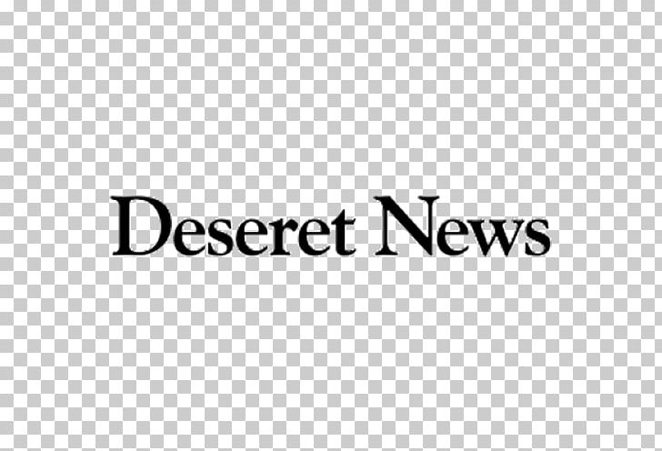 Logo Deseret News State Of Deseret Brand Communication PNG, Clipart, Angle, Area, Black, Brand, Communication Free PNG Download