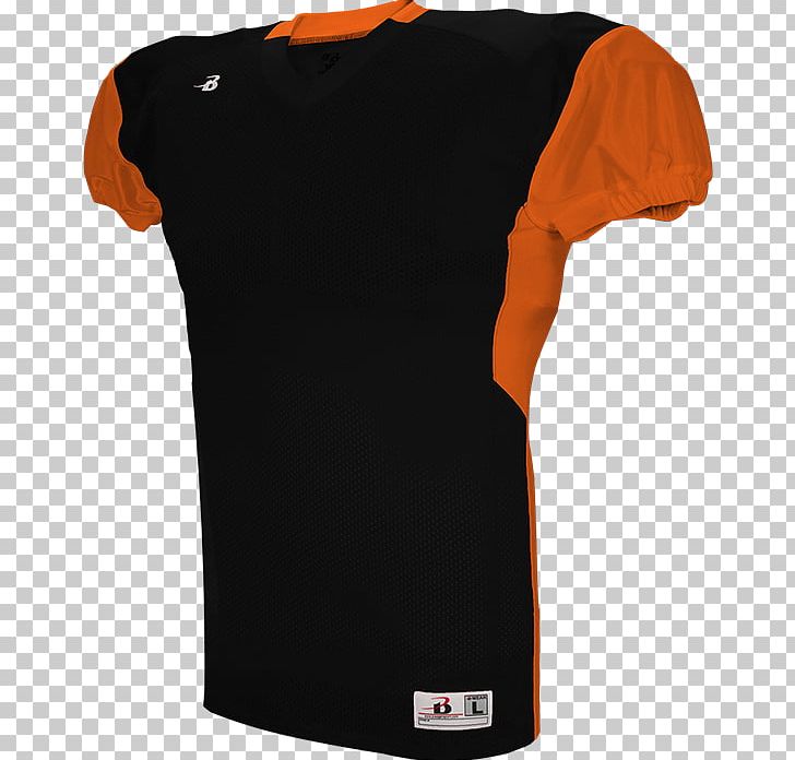 T-shirt Sleeve Shoulder Uniform PNG, Clipart, Active Shirt, Black, Black M, Jersey, Neck Free PNG Download