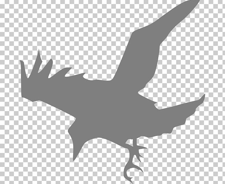Common Raven Bird Silhouette PNG, Clipart, Beak, Bird, Bird Of Prey, Black And White, Clip Art Free PNG Download