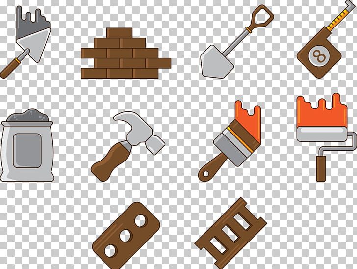 Bricklayer Graphic Design Architectural Engineering PNG, Clipart, Adobe Illustrator, Angle, Archi, Building Tools, Construction Tools Free PNG Download