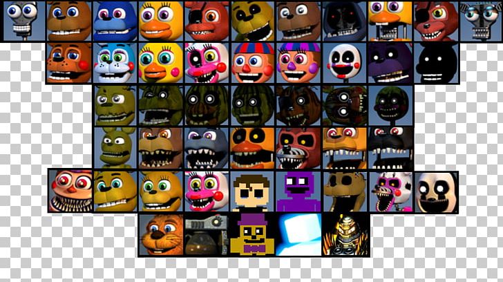 Five Nights At Freddy's: Sister Location The Joy Of Creation: Reborn Animatronics Jump Scare PNG, Clipart, Animatronics, Character, Collage, Drawing, Fighting Game Free PNG Download