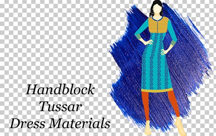 Clothing Handloom Saree Suit Tussar Silk PNG, Clipart, Art, Blue, Clothing, Costume Design, Dupatta Free PNG Download