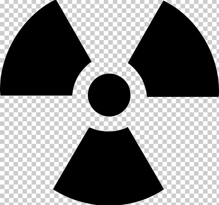 Radioactive Decay Graphics Radiation Hazard Symbol PNG, Clipart, Angle, Black, Black And White, Circle, Computer Icons Free PNG Download
