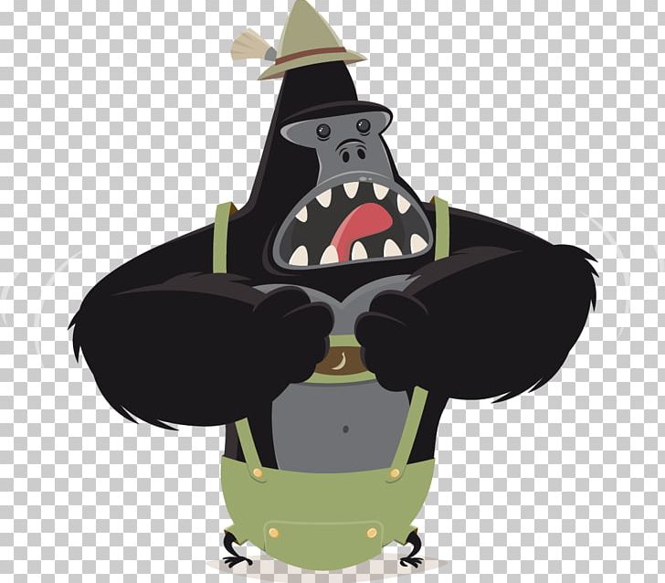 Gorilla Ape Chimpanzee Cartoon PNG, Clipart, Anger, Animals, Ape, Cartoon, Chimpanzee Free PNG Download