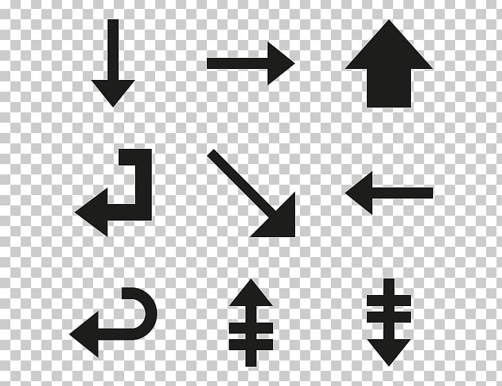 Symbol Arrow Computer Icons PNG, Clipart, Angle, Arrow, Art, Black And White, Brand Free PNG Download