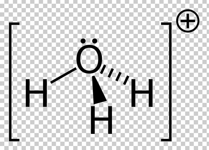 Hydronium Oxonium Ion Hydrogen Ion PNG, Clipart, Angle, Area, Black, Black And White, Brand Free PNG Download