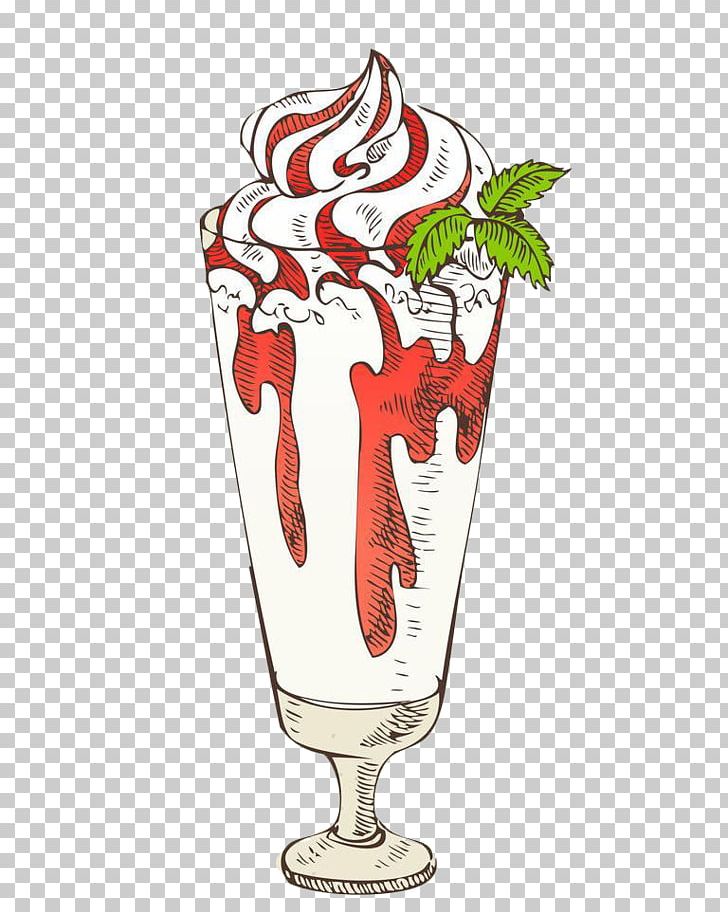 Ice Cream Cocktail Illustration PNG, Clipart, Cream, Dairy Product, Dessert, Drawing, Drink Free PNG Download