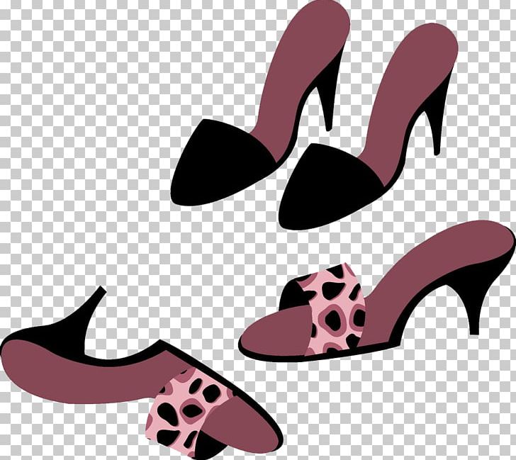 Slipper High-heeled Footwear Shoe Illustration PNG, Clipart, Accessories, Black High Heels, Cartoon, Designer, Fashion Free PNG Download