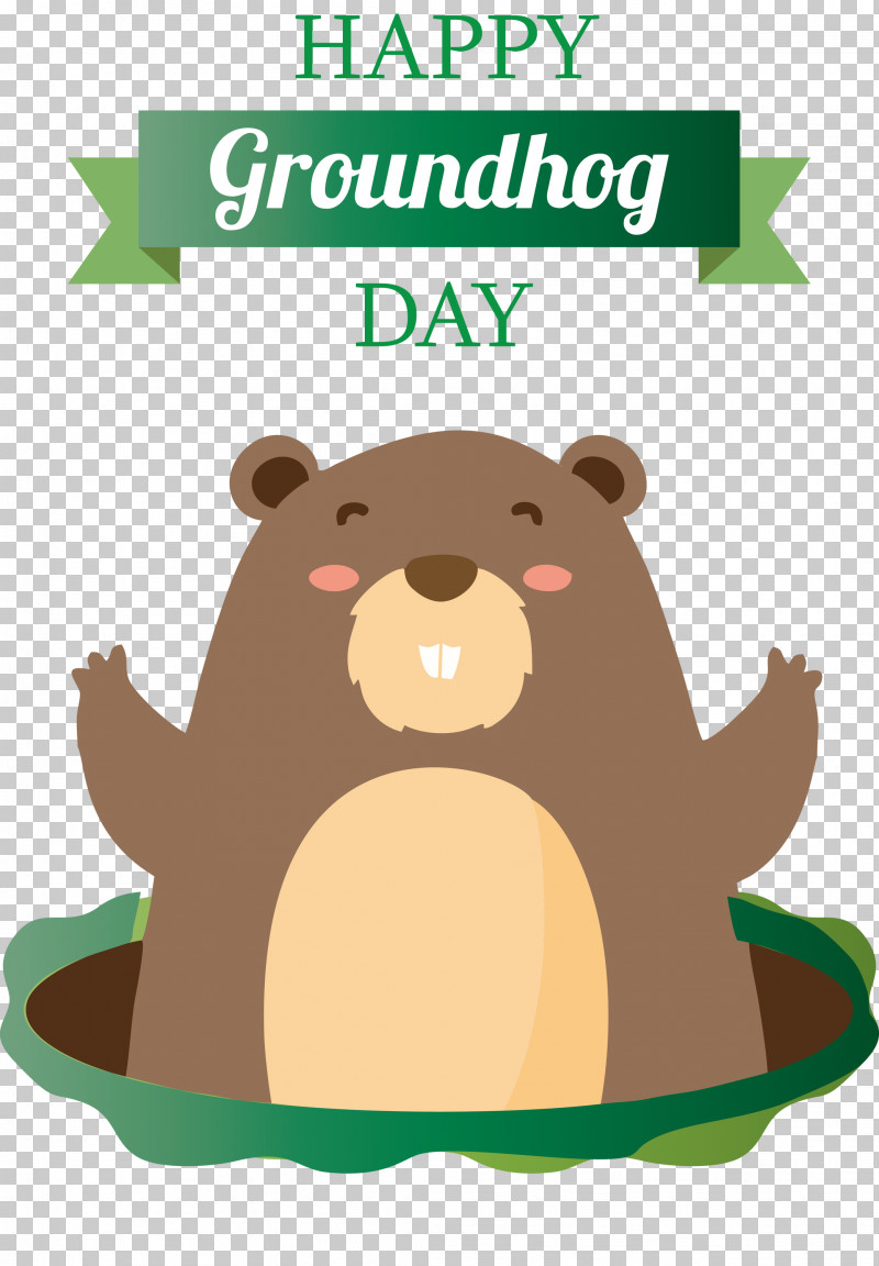 Groundhog Groundhog Day Happy Groundhog Day PNG, Clipart, Animal Figure, Bear, Beaver, Brown Bear, Cartoon Free PNG Download