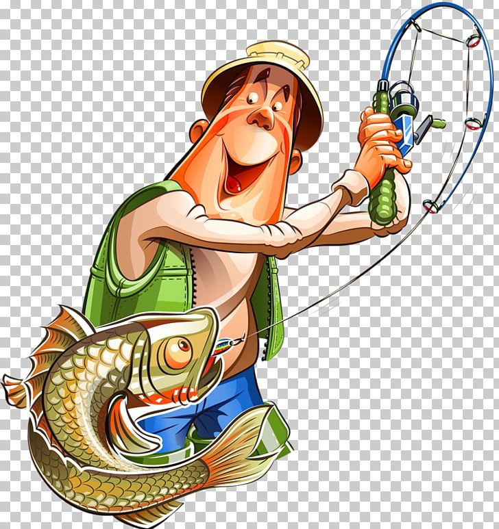 Fishing Rods Cartoon PNG, Clipart, Art, Cartoon, Clip Art, Fictional Character, Fish Free PNG Download