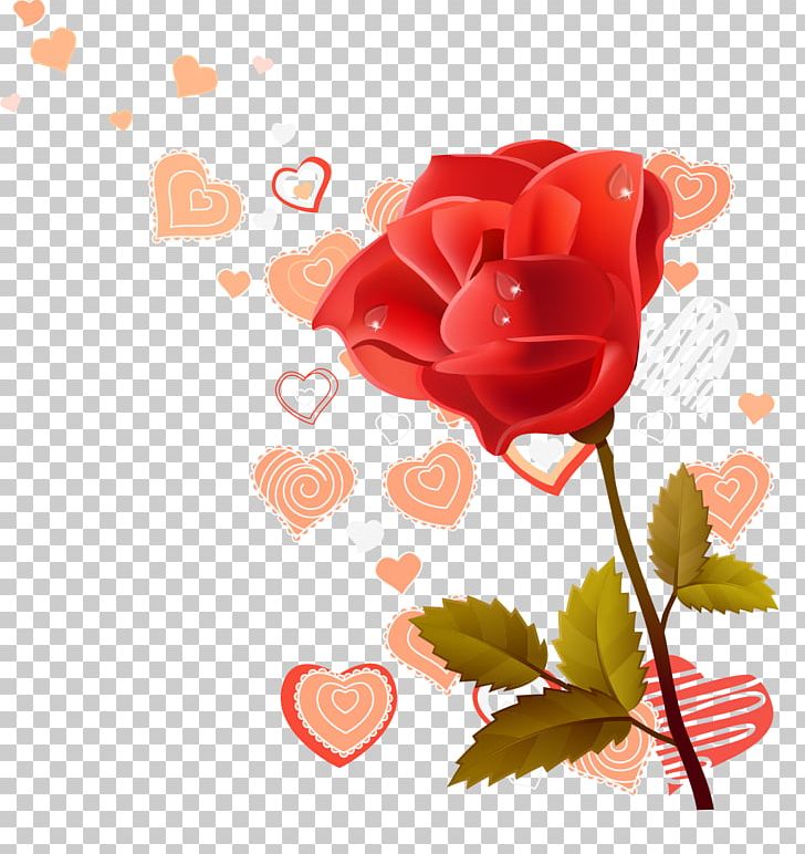 Love Heart Orange PNG, Clipart, Download, Drawing, Floral Design, Flower, Flowering Plant Free PNG Download
