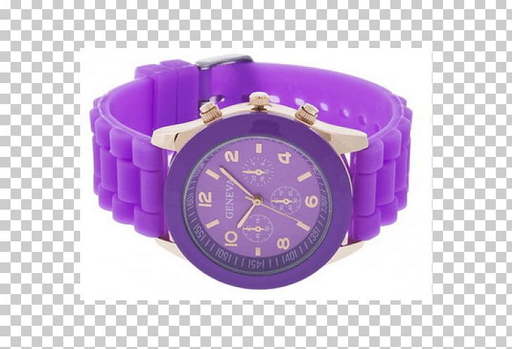 Analog Watch Strap Quartz Clock PNG, Clipart, Accessories, Analog Watch, Brand, Lilac, Magenta Free PNG Download