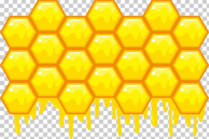 Bee Honeycomb Hexagon Illustration PNG, Clipart, Beehive, Cellular Grid, Commodity, Cute Border, Cute Vector Free PNG Download