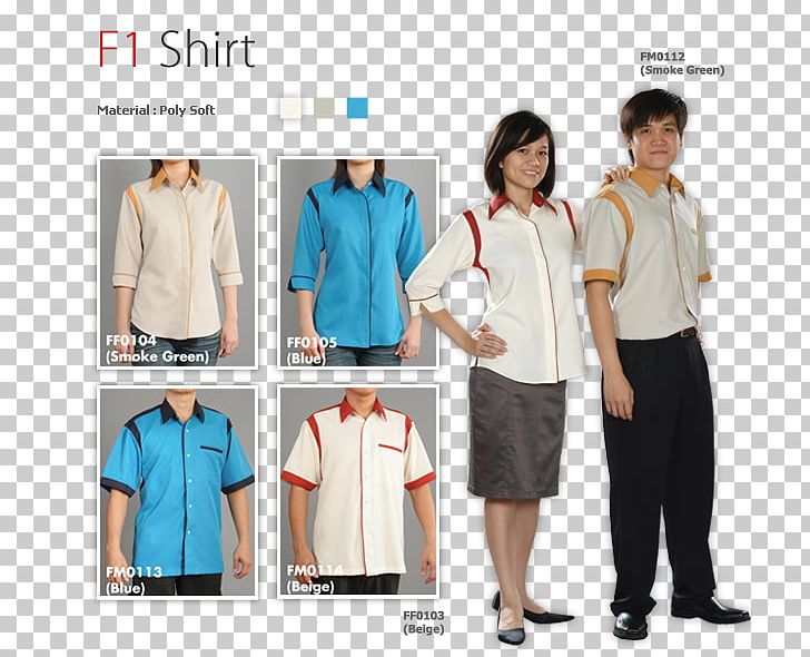 Dress Shirt T-shirt Uniform Blouse PNG, Clipart, Apron, Blouse, Clothing, Collar, Dress Shirt Free PNG Download