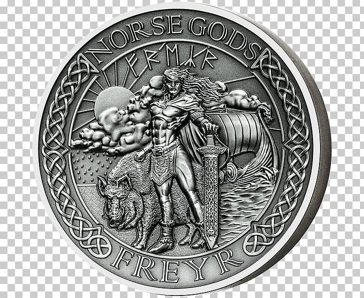 Viking Age Freyr Norse Mythology Viking Gods Symbol PNG, Clipart, Coin, Currency, Deity, Freyr, Medal Free PNG Download