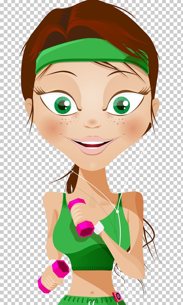 Cartoon Sport Woman PNG, Clipart,  Free PNG Download