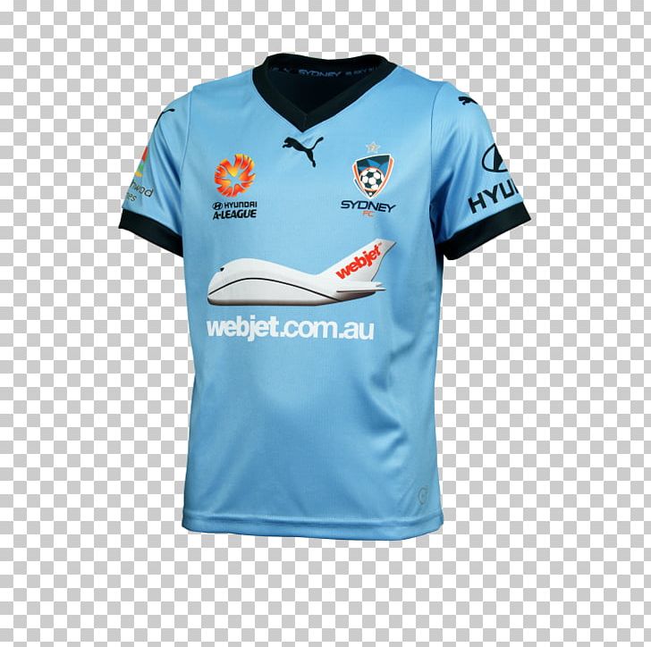 T-shirt Sydney FC New South Wales Waratahs A-League Jersey PNG, Clipart, Active Shirt, Adelaide United Fc, Aleague, Angle, Blue Free PNG Download