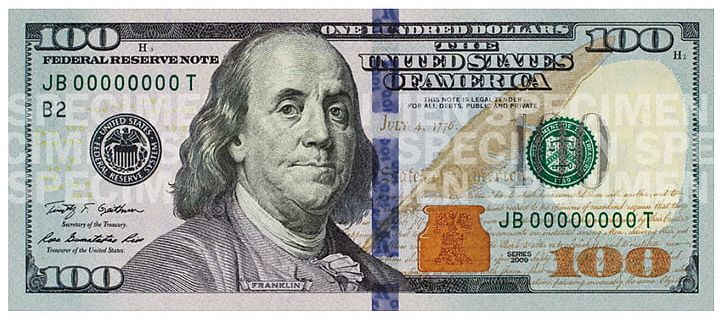 Benjamin Franklin United States One Hundred-dollar Bill United States Dollar Banknote PNG, Clipart, Cash, Counterfeit, Counterfeit Money, Currency, Dollar Free PNG Download