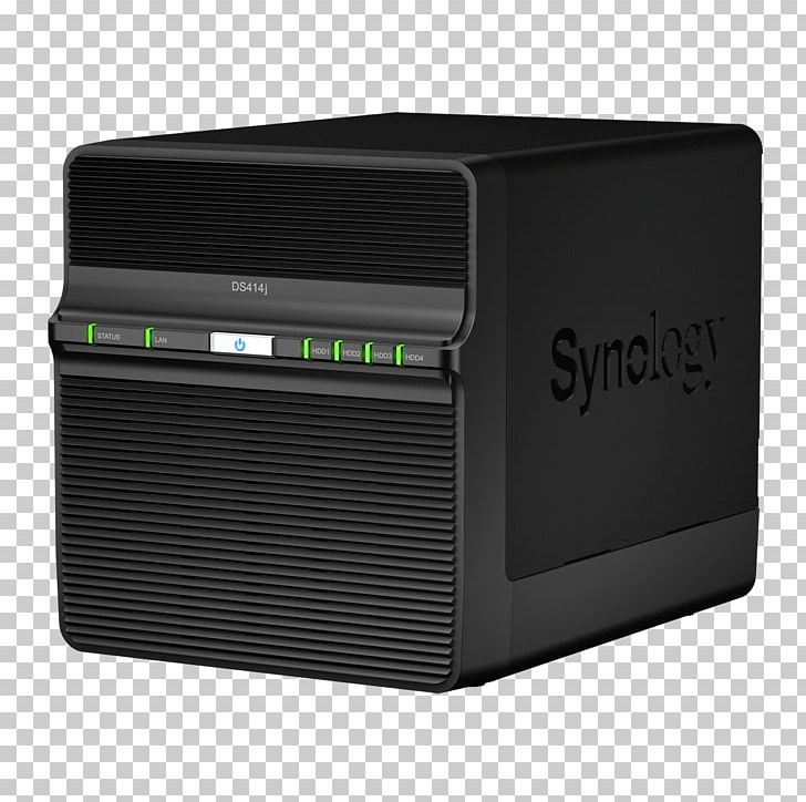 Network Storage Systems Synology Inc. Synology DiskStation DS414j Computer Servers Hard Drives PNG, Clipart, Computer Servers, Data Storage, Electronic Device, Electronics, Hard Drives Free PNG Download