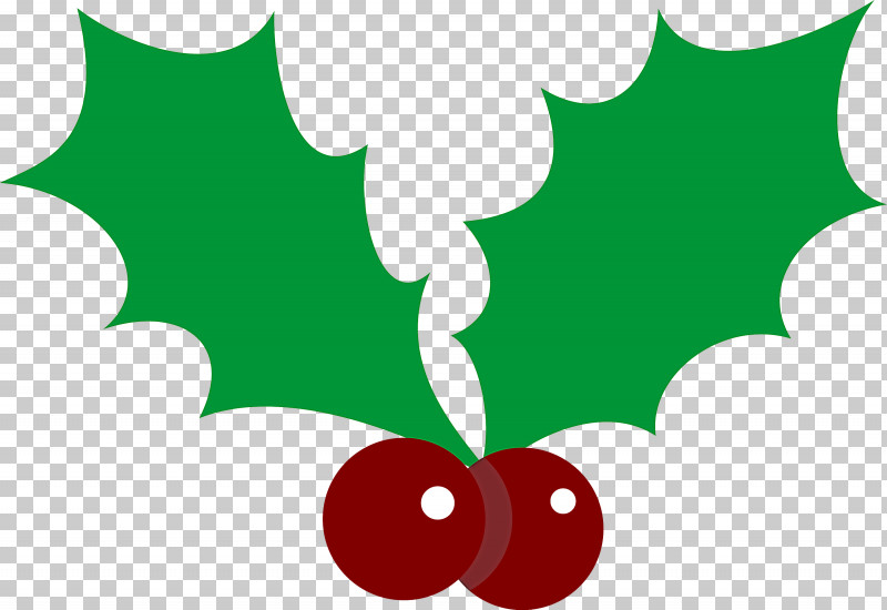 Holly Christmas Christmas Ornament PNG, Clipart, Cherry, Christmas, Christmas Ornament, Fruit, Green Free PNG Download