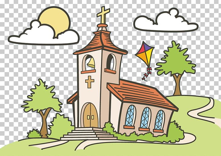 Drawing Church Spot The Difference PNG, Clipart, Area, Art, Artwork, Building, Cartoon Free PNG Download