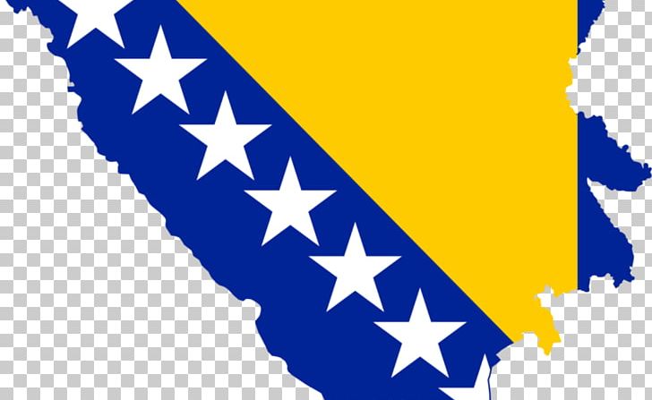 Flag Of Bosnia And Herzegovina Yugoslav Wars Yugoslavia Bosnian PNG, Clipart, Angle, Area, Bosnia, Bosnia And Herzegovina, Bosnian Free PNG Download