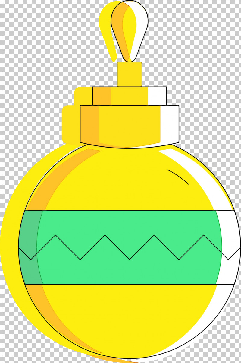 Yellow Green PNG, Clipart, Christmas Bulbs, Christmas Globe, Green, Paint, Watercolor Free PNG Download