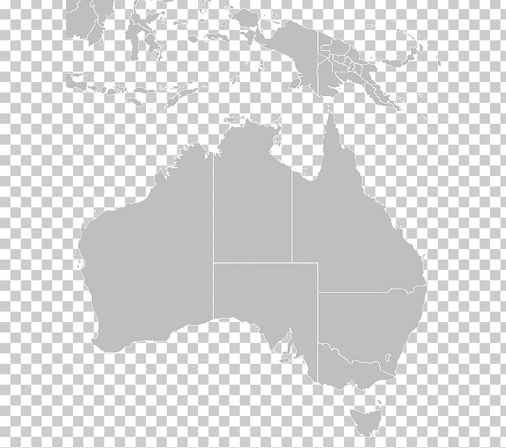 Blank Map Mapa Polityczna PNG, Clipart, Area, Australia, Black And White, Blank Map, Flag Of Papua New Guinea Free PNG Download