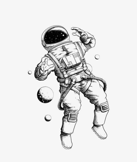 Hand-painted Astronaut PNG, Clipart, Astronaut, Astronaut Clipart, Buckle, Cartoon, Cartoon Astronaut Free PNG Download