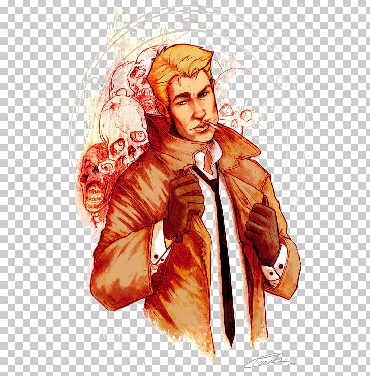 John Constantine Jeff Lemire DC Comics Batman Fan Art PNG, Clipart, American Comic Book, Animation, Art, Batman, Costume Design Free PNG Download