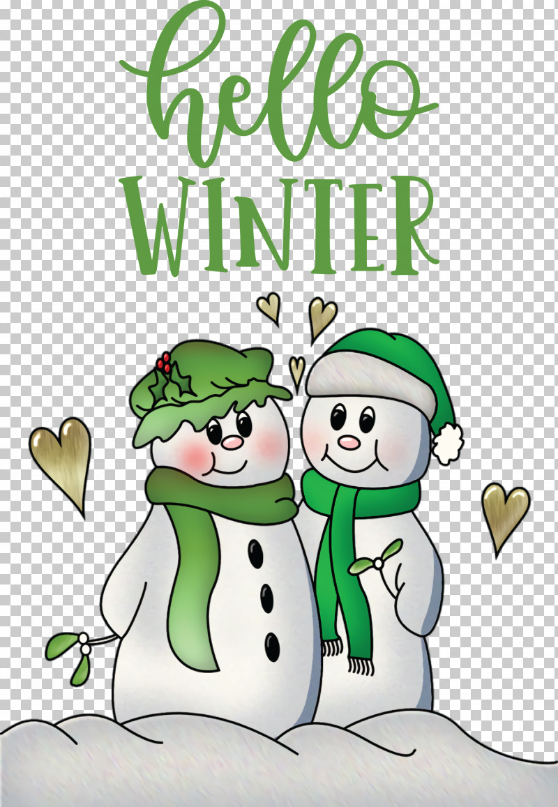 Hello Winter Winter PNG, Clipart, Cartoon, Christmas Day, Christmas Decoration, Drawing, Hello Winter Free PNG Download