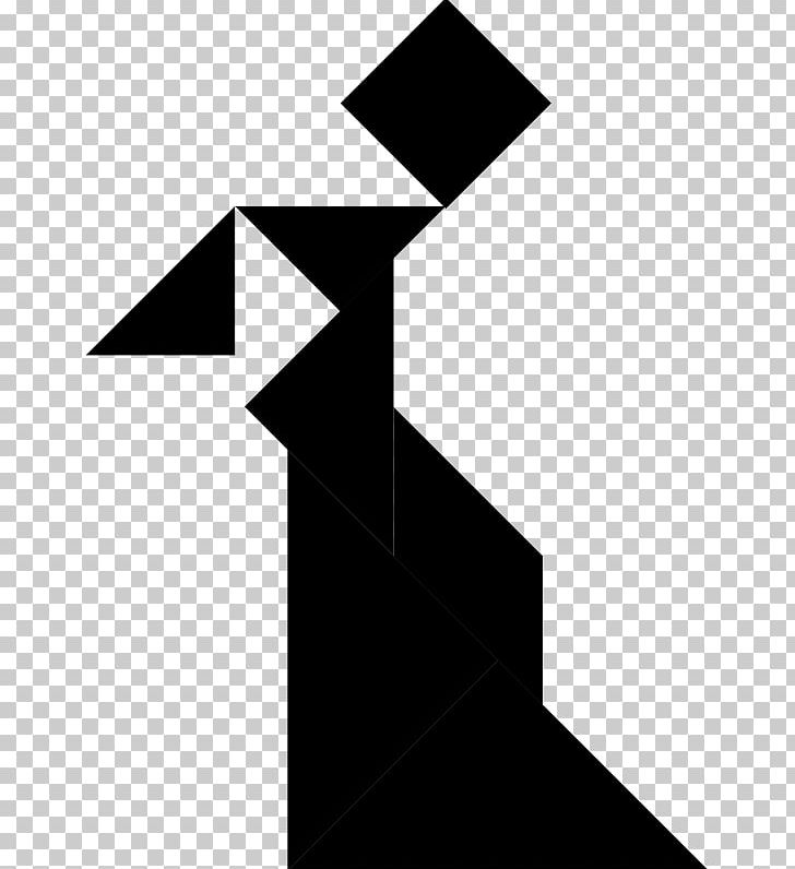 Tangram Puzzle Computer Icons PNG, Clipart, Angle, Black, Black And White, Black M, Computer Icons Free PNG Download