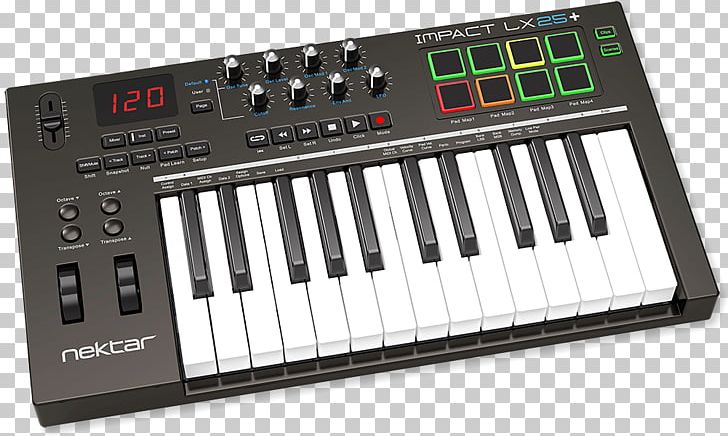 MIDI Controllers MIDI Keyboard Musical Keyboard Electronic Keyboard PNG, Clipart, Analog Synthesizer, Controller, Digital Audio Workstation, Digital Piano, Input Device Free PNG Download