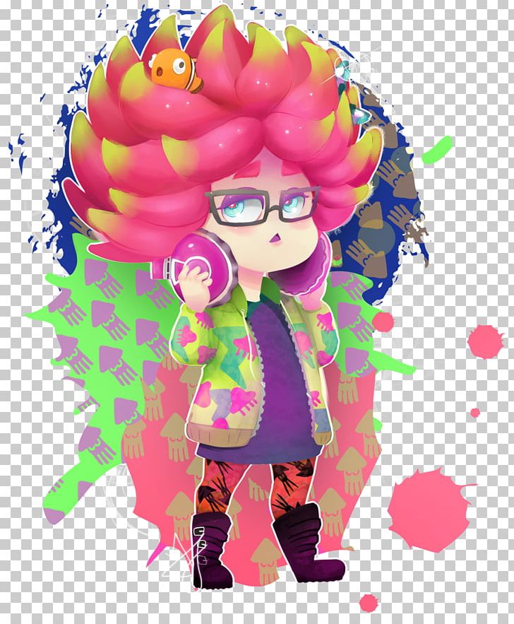 Splatoon Fan Art Moe Illustration PNG, Clipart, Art, Artist, Balloon, Character, Doll Free PNG Download