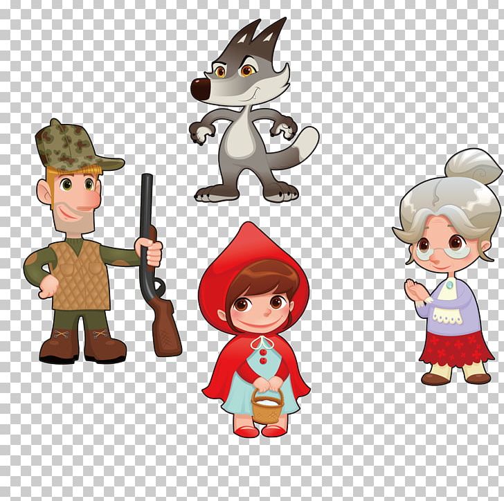 Little Red Riding Hood Cartoon Character Illustration PNG, Clipart, Animation, Book Illustration, Cartoon, Fictional Character, Happy Birthday Vector Images Free PNG Download