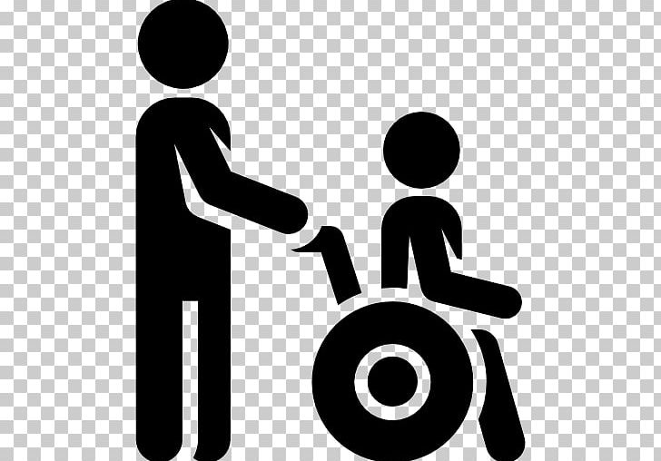 Computer Icons Disability Wheelchair Encapsulated PostScript PNG, Clipart, Area, Black And White, Brand, Circle, Communication Free PNG Download