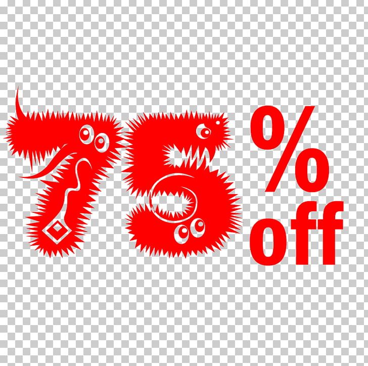 Cute Hairy Halloween 75% Off Discount Tag. PNG, Clipart,  Free PNG Download