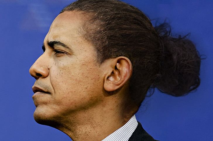 Barack Obama United States Bun Politician Hairstyle PNG, Clipart, Afrotextured Hair, Barack Obama, Bill Clinton, Bun, Celebrities Free PNG Download