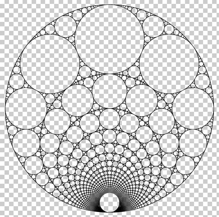 Fractal Art Apollonian Gasket Mathematics Sierpinski Triangle PNG, Clipart, Apollonian Gasket, Area, Black And White, Circle, Drawing Free PNG Download
