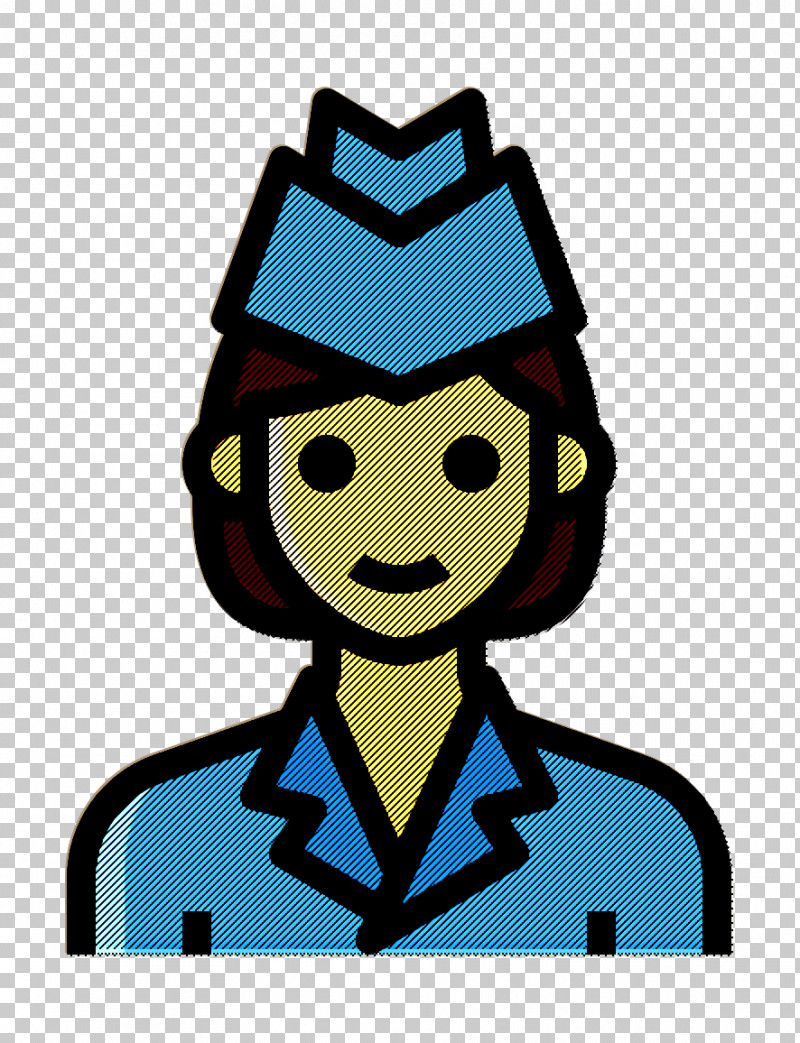 Stewardess Icon Air Hostess Icon Occupation Woman Icon PNG, Clipart, Air Hostess Icon, Cartoon, Occupation Woman Icon, Stewardess Icon Free PNG Download
