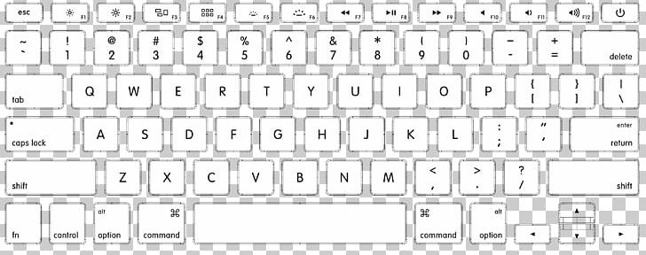 MacBook Computer Keyboard Retina Display Apple PNG, Clipart, Angle, Apple, Area, Black And White, Brand Free PNG Download